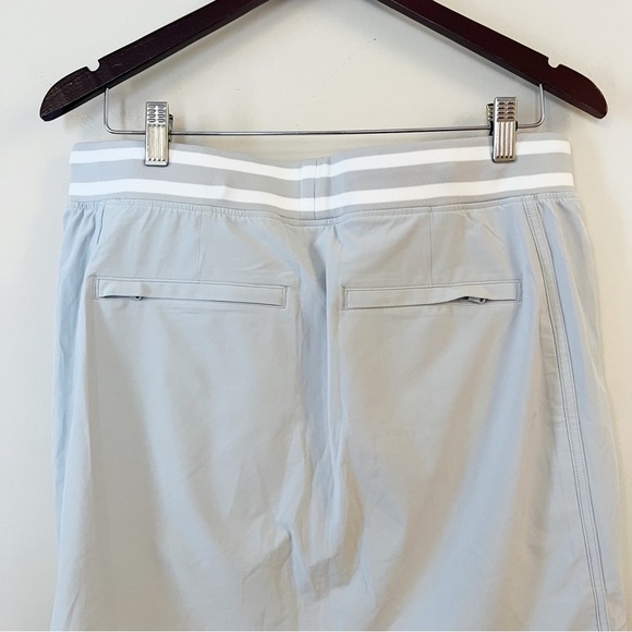 Athleta Sonara Athletic Skort Size 12 Gray Polyester Spandex Style 489466 - Picture 8 of 9